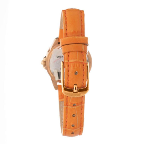 Folli Follie Orange Leather Watch - Hilstor