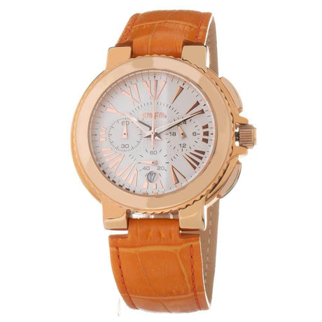 Folli Follie Orange Leather Watch - Hilstor