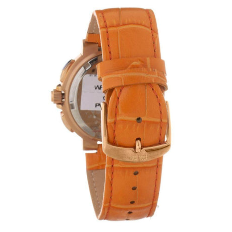 Folli Follie Orange Leather Watch - Hilstor