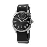 Folli Follie Black Leather Watch - Hilstor
