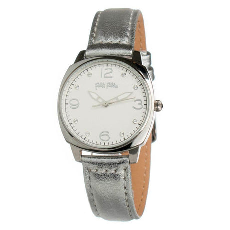 Folli Follie Gray Leather Watch - Hilstor