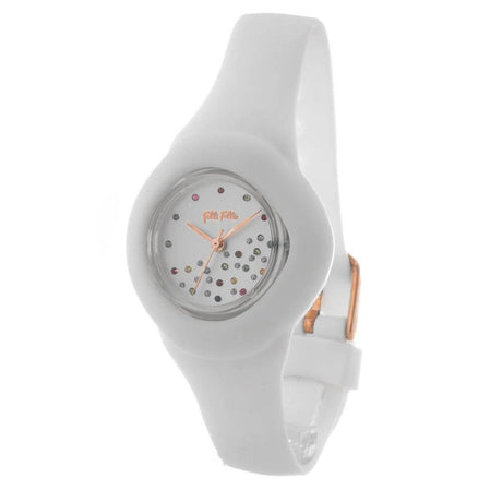 Folli Follie Black Silicone Watch - Hilstor