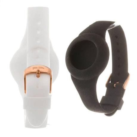 Folli Follie Black Silicone Watch - Hilstor