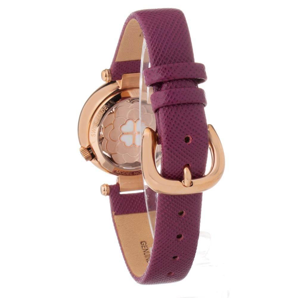 Folli Follie Purple Leather Watch - Hilstor