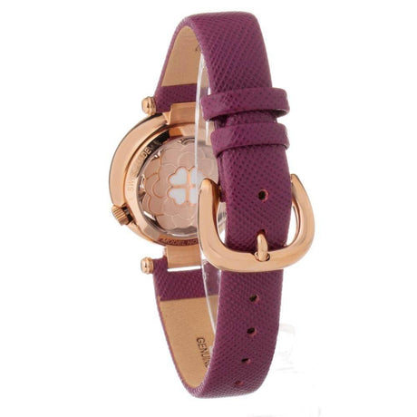 Folli Follie Purple Leather Watch - Hilstor