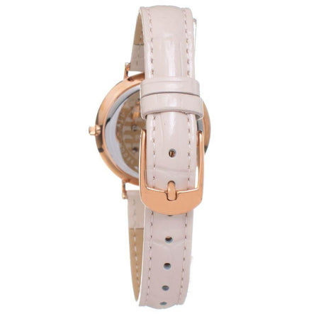 Folli Follie Beige Leather Watch - Hilstor