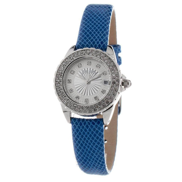 Folli Follie Blue Leather Watch - Hilstor