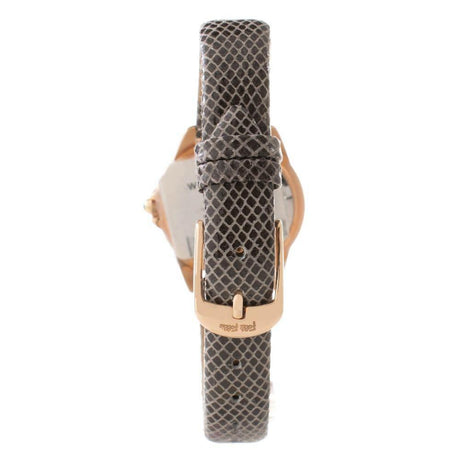 Folli Follie Gray Leather Watch - Hilstor