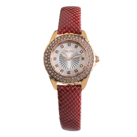 Folli Follie Red Leather Watch - Hilstor