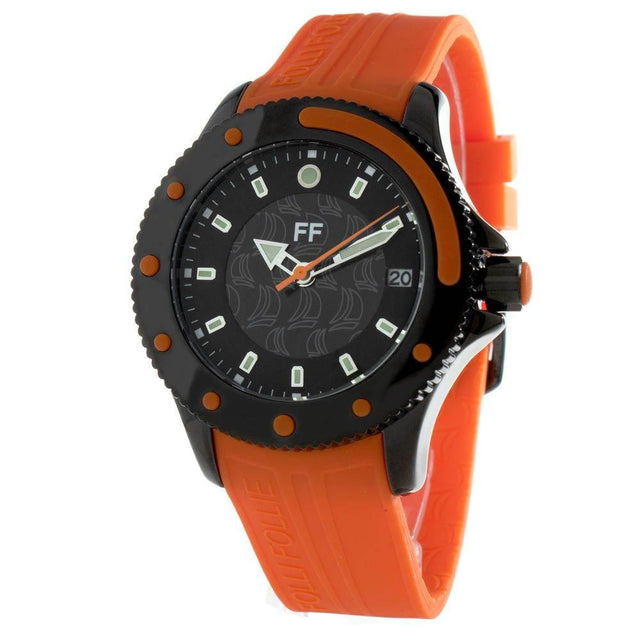 Folli Follie Orange Plastic Watch - Hilstor