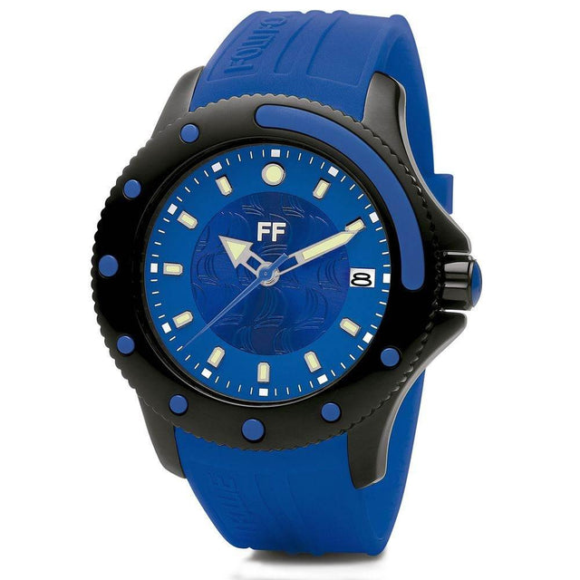 Folli Follie Blue Silicone Watch - Hilstor