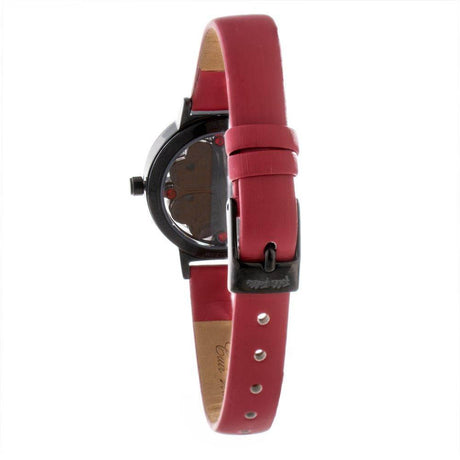 Folli Follie Red Leather Watch - Hilstor