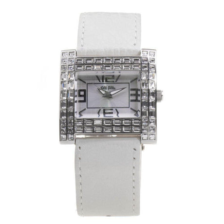 Folli Follie Gray Leather Watch - Hilstor