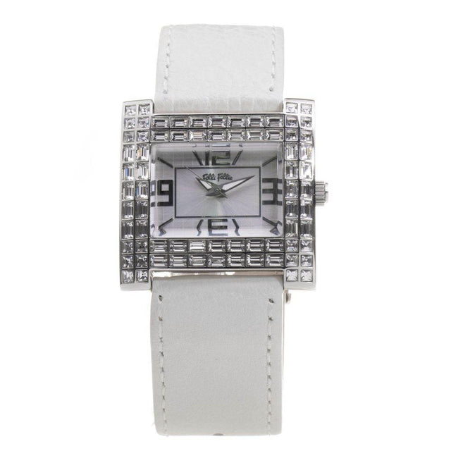 Folli Follie Gray Leather Watch - Hilstor