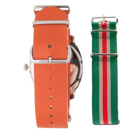 Folli Follie Orange Leather Watch - Hilstor