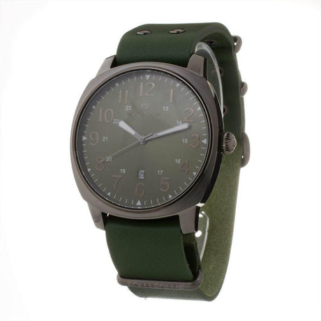 Folli Follie Green Leather Watch - Hilstor