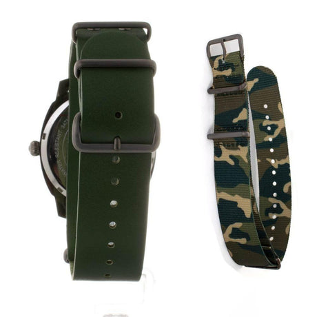 Folli Follie Green Leather Watch - Hilstor