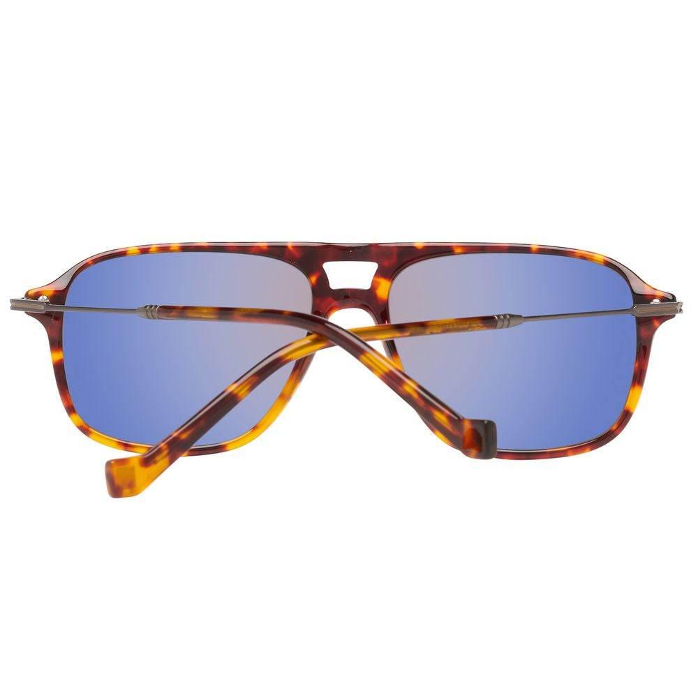 Hackett Brown Acetate Sunglasses - Hilstor