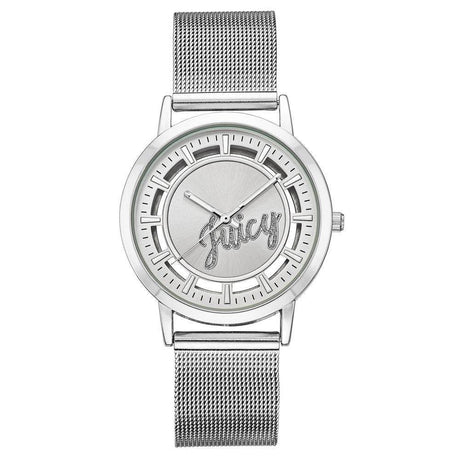 Juicy Couture Silver Stainless Steel Stainless Steel Watch - Hilstor