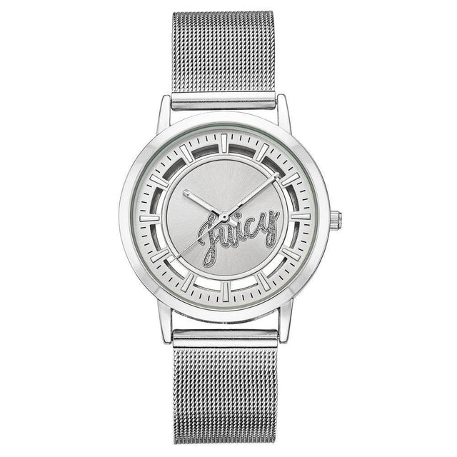 Juicy Couture Silver Stainless Steel Stainless Steel Watch - Hilstor