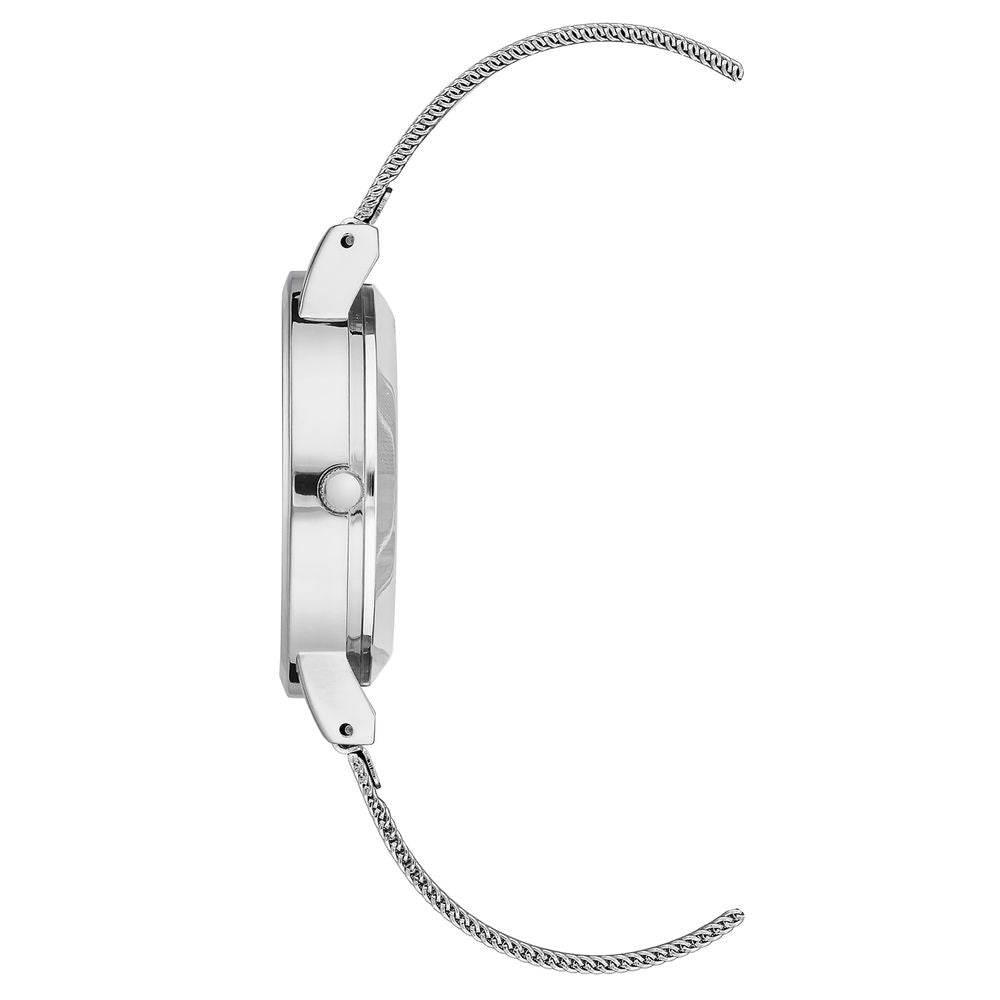 Juicy Couture Silver Stainless Steel Stainless Steel Watch - Hilstor