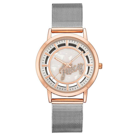 Juicy Couture Silver Stainless Steel Stainless Steel Watch - Hilstor