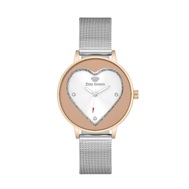 Juicy Couture Silver Stainless Steel Watch - Hilstor