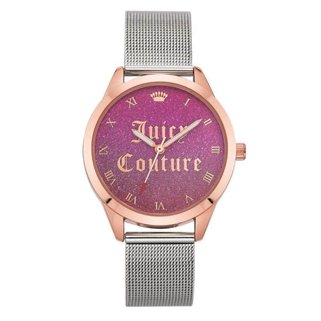 Juicy Couture Silver Stainless Steel Stainless Steel Watch - Hilstor