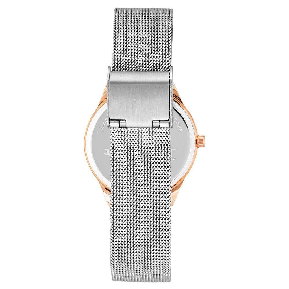 Juicy Couture Silver Stainless Steel Stainless Steel Watch - Hilstor