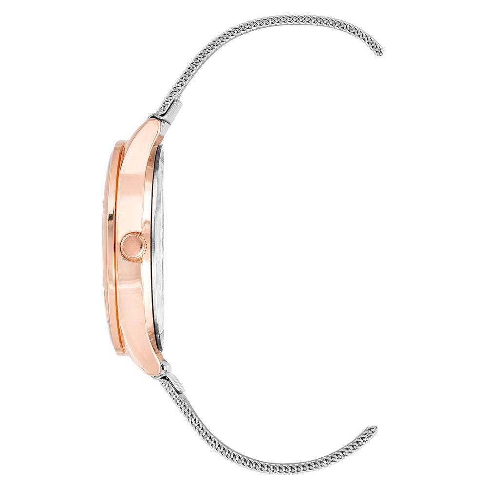 Juicy Couture Silver Stainless Steel Stainless Steel Watch - Hilstor