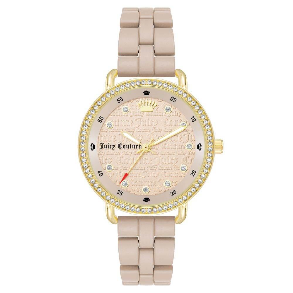 Juicy Couture Beige Metal Watch - Hilstor