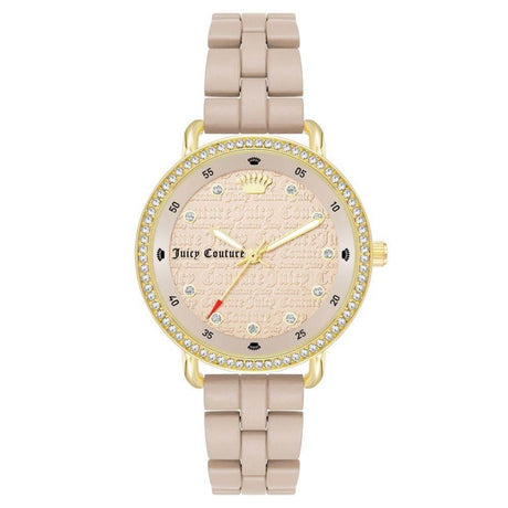 Juicy Couture Beige Metal Watch - Hilstor
