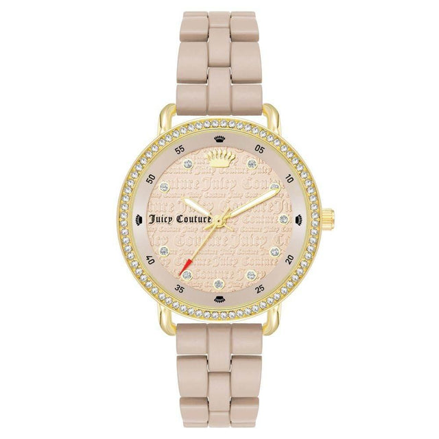 Juicy Couture Beige Metal Watch - Hilstor