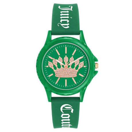 Juicy Couture Green Silicone Watch - Hilstor