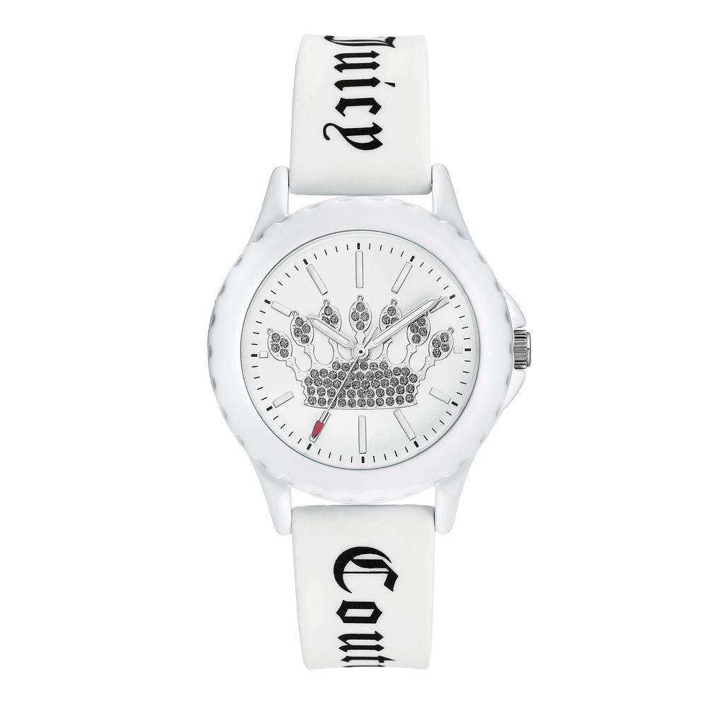 Juicy Couture White Silicone Watch - Hilstor