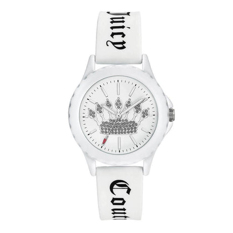 Juicy Couture White Silicone Watch - Hilstor