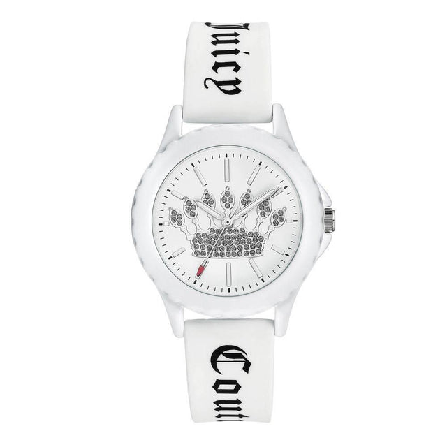 Juicy Couture White Silicone Watch - Hilstor