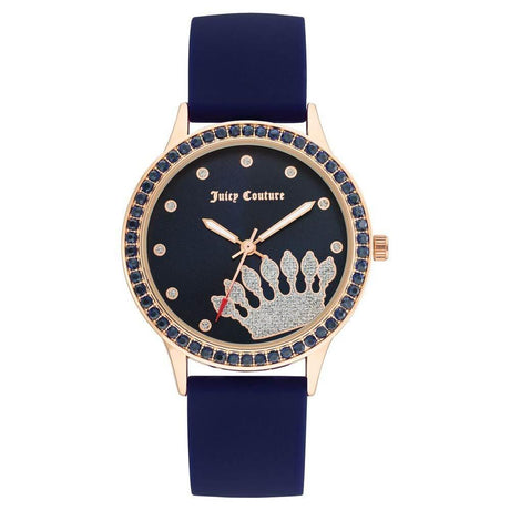 Juicy Couture Blue Silicone Watch - Hilstor