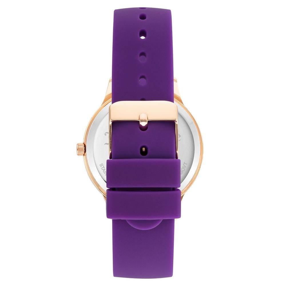 Juicy Couture Purple Silicone Watch - Hilstor