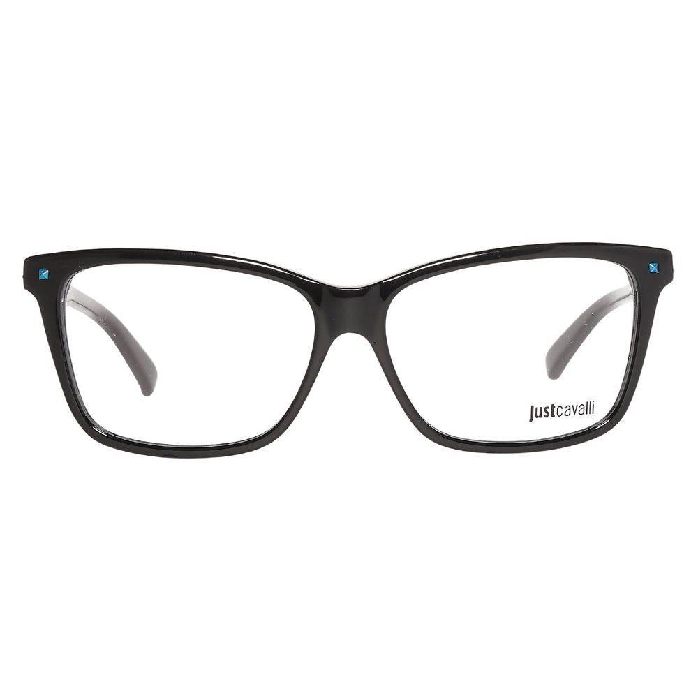 Just Cavalli Black Plastic Frames - Hilstor