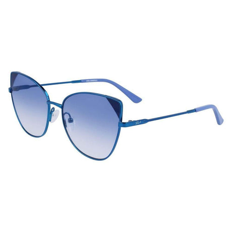 Karl Lagerfeld Blue Metal Sunglasses - Hilstor