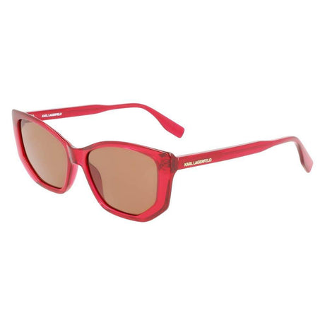Karl Lagerfeld Red Injected Sunglasses - Hilstor