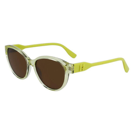 Karl Lagerfeld Yellow Injected Sunglasses - Hilstor