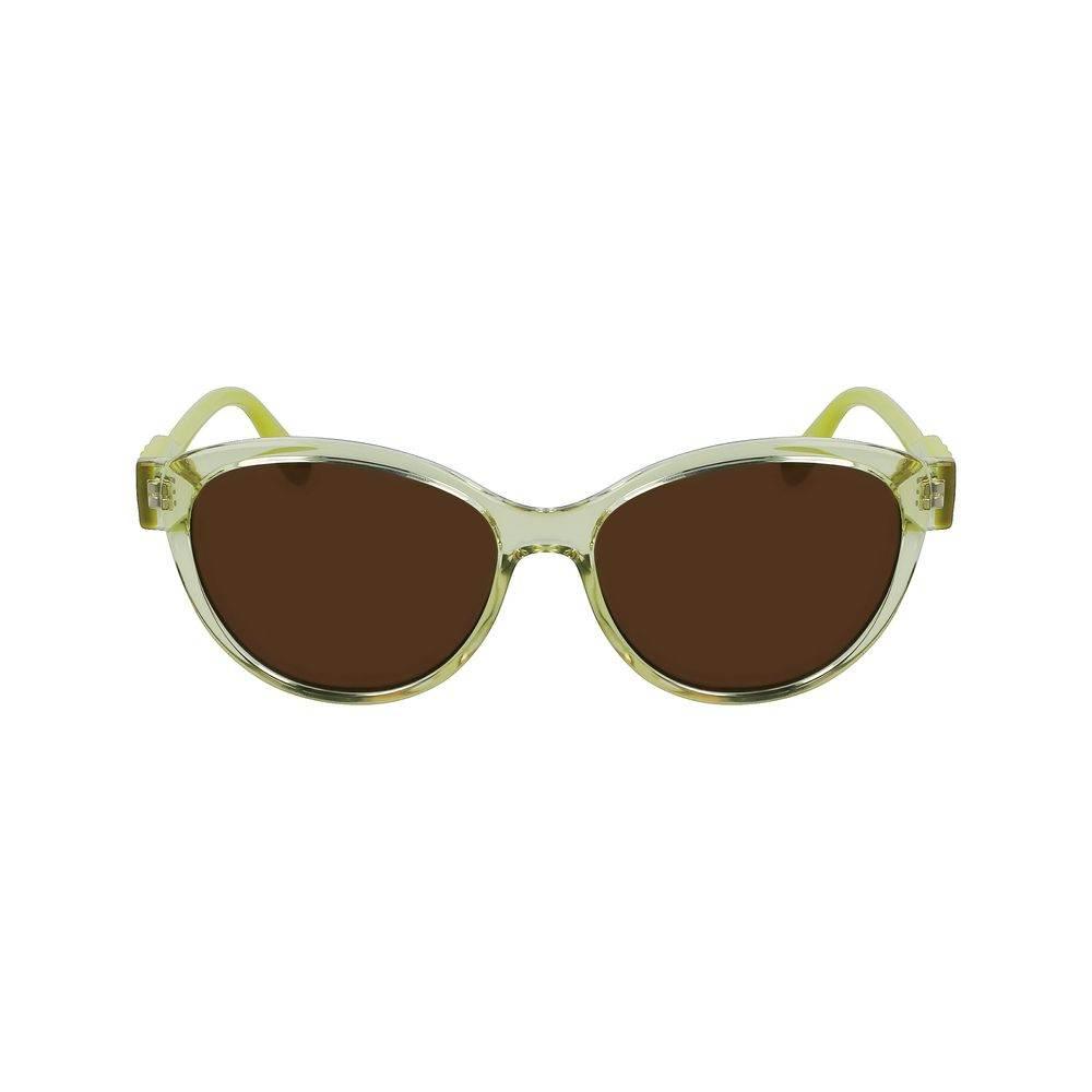 Karl Lagerfeld Yellow Injected Sunglasses - Hilstor