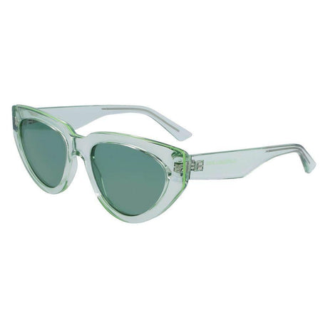 Karl Lagerfeld Green Injected Sunglasses - Hilstor