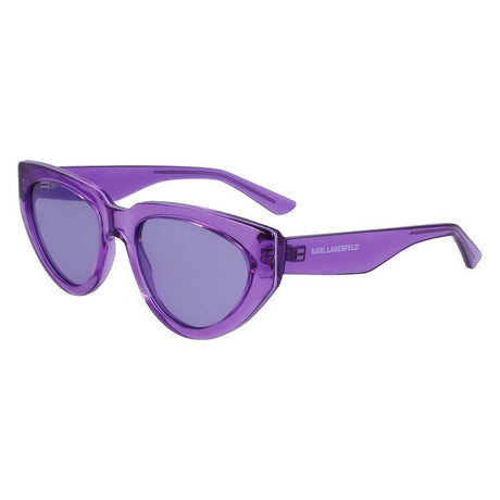 Karl Lagerfeld Purple Injected Sunglasses - Hilstor