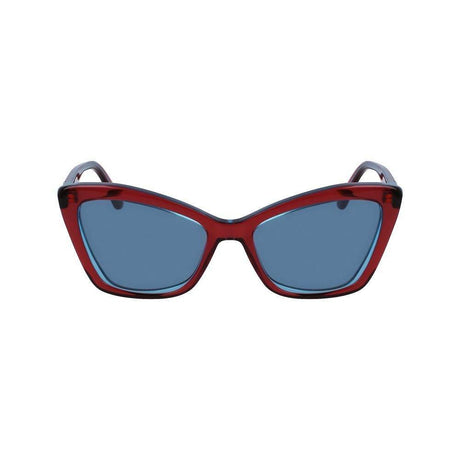 Karl Lagerfeld Red Acetate Sunglasses - Hilstor