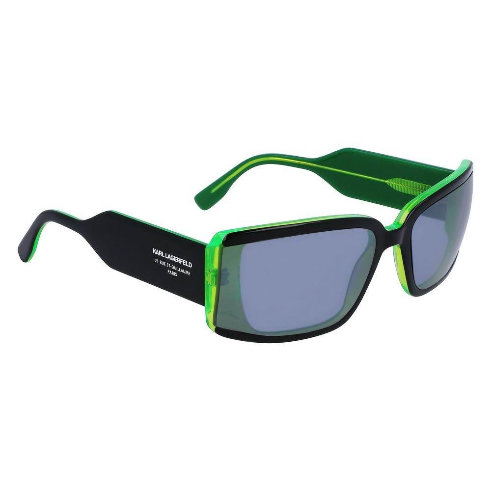 Karl Lagerfeld Black Acetate Sunglasses - Hilstor