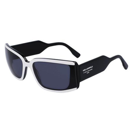 Karl Lagerfeld Black Acetate Sunglasses - Hilstor