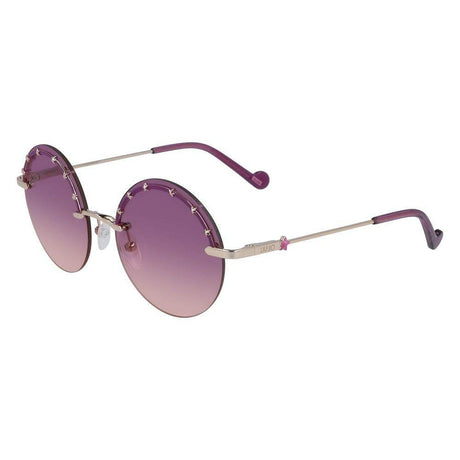 Liu Jo Gold Metal Sunglasses - Hilstor